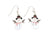 Periwinkle Playful Holiday Snowmen Earrings-shopbody.com