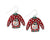Periwinkle Snowman Sweater Party! Earrings-shopbody.com