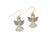 Periwinkle Angels With Pearls and Crystals Earrings-shopbody.com