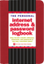 Peter Pauper Press Internet Log Book Red-shopbody.com