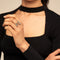 UNOde50 Silver The Crevice Ring-shopbody.com