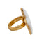 Charles Albert Alchemia Mother of Pearl Starfish Adjustable Ring-shopbody.com