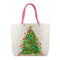 Lux Fragrances Christmas Tree Multi Tote Bag -shopbody.com