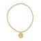 Enewton classic gold 2mm bead bracelet - inspire love small gold charm -shopbody.com