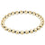 Enewton faceted hematite grateful pattern 5mm bead bracelet-shopbody.com
