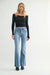 Just Black Denim Mid Rise Straight Bootcut-shopbody.com