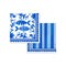 Le Cadeaux Mediterraneo Paper Cocktail in Acrylic Holder-shopbody.com