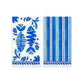 Le Cadeaux Mediterraneo Guest Napkins & Acrylic Holder Gift Set-shopbody.com