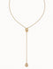 UNOde50 18K Gold-Plated Adjustable Chain Necklace-shopbody.com