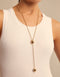 UNOde50 18K Gold-Plated Adjustable Chain Necklace-shopbody.com
