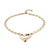 UNOde50 Gold One Love Necklace-shopbody.com