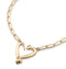 UNOde50 Gold One Love Necklace-shopbody.com