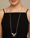 UNOde50 Long Sterling Silver-Plated Necklace with Link Chain-shopbody.com,