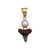 Charles Albert Alchemia - Pearl and Shark Tooth Pendant-shopbody.com