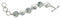 Charles Albert - Silver Sand Dollar Bracelet-shopbody.com