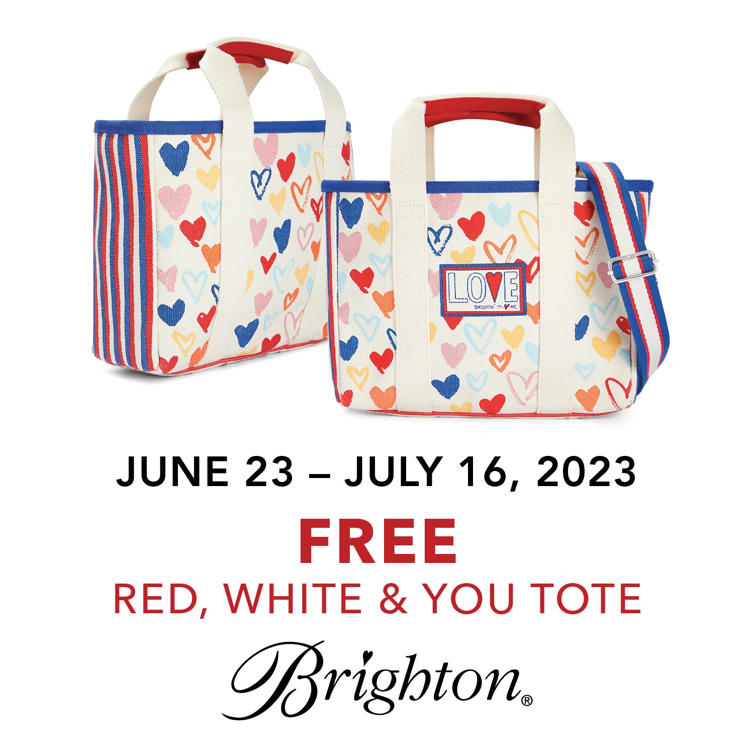 Brighton tote bag promotion online