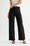 Just Black Denim Hidden Pocket Trouser - Black-shopbody.com