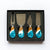 Lynn & Liana resin Coated Cheese Knife Set-shopbody.com