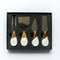 Lynn & Liana resin Coated Cheese Knife Set-shopbody.com