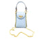 German Fuentes Leather Butterfly Clutch -light blue-shopbody.com