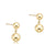 Enewton Classic 8MM Bal Drop Stud Earring - Gold-shopbody.com