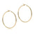 Enewton round 2"gold hoop - smooth-shopbody.com