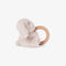 Elegant Baby Puppy Plush Wooden Ring Rattle-shopbody.com