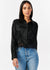 Cami NYC Rennie Cropped Blouse - Black-shopbody.com