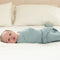 Bella Tunno Fog Rib Swaddle & Beanie Set-shopbody.com