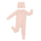Bella Tunno Blush Zip Fit & Beanie Set-shopbody.com