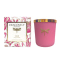 Dragonfly Gia Matte Candle - Pink-shopbody.com