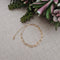 Charles Albert Base Metal Paperclip Bracelet w/Extender-shopbody.com