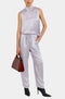 Bella Dahl Scarf Neck Blouse-Silver-shopbody.com