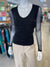 Red Haute Ruched Top-shopbody.com