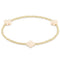 Enewton signature cross gold pattern 2mm bead bracelet - off-white-shopbody.com