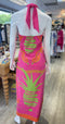 Michelle Parisou Halter Maxi Dress - Pink-shopbody.com