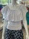 Skemo Dominica Top - White-shopbody.com