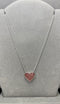 Dune Jewelry Full Heart Stationary Necklace-pink-shopbody.com