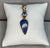 Charles Albert Alchemia - Lab Sapphire & Blue Aventurine Pendant-shopboy.com