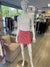ILTM Pink Houndstooth Shira Wrap Short-shopbody.com