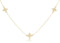 Enewton 15" choker simplicity chain gold - classic beaded signature cross gold-shopbody.com