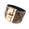 Jacqueline Kent Chocolate Diamond Crystal Cuff - Brown-shopbody.com