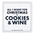 Santa Barbara Design Studio Face To Face Cookie Cutter Set Book Box - All I Want for Christmas-shopbody.com