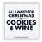 Santa Barbara Design Studio Face To Face Cookie Cutter Set Book Box - All I Want for Christmas-shopbody.com