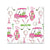 Boston International Girly Golf Cocktail Napkin-shopbody.com