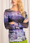 AMB NudiTee Sheer Top - Troubled Waters-shopbody.com
