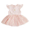 Stephan Baby Snapshirt Tutu Dress - Pink Daisy-shopbody.com