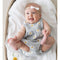 Stephan Baby Sleeveless Romper -Daisy-shopbody.com
