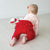 Stephan Baby Grow with Me Ruffle Pant - Red-shopbody.com
