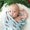 Stephan Baby Swaddles with Plush Rattle - Mouse King-shopbody.com